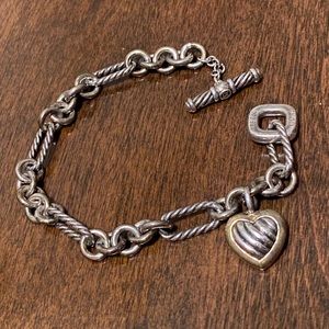 Authentic David Yurman charm bracelet